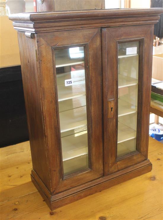 Small glazed cupboard